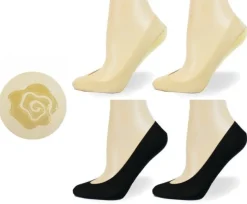 Invisible stockings (2 pairs) - Perfect fit and comfort